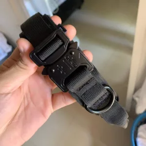 Received Tactical Training Dog Collar with Metal Buckle from customer N***a.