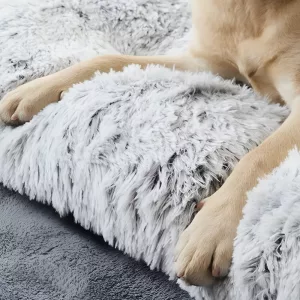 dog bed, washable dog bed, dog mattress, plush dog bed, warming dog bed, rectangle dog bed, dog cushion