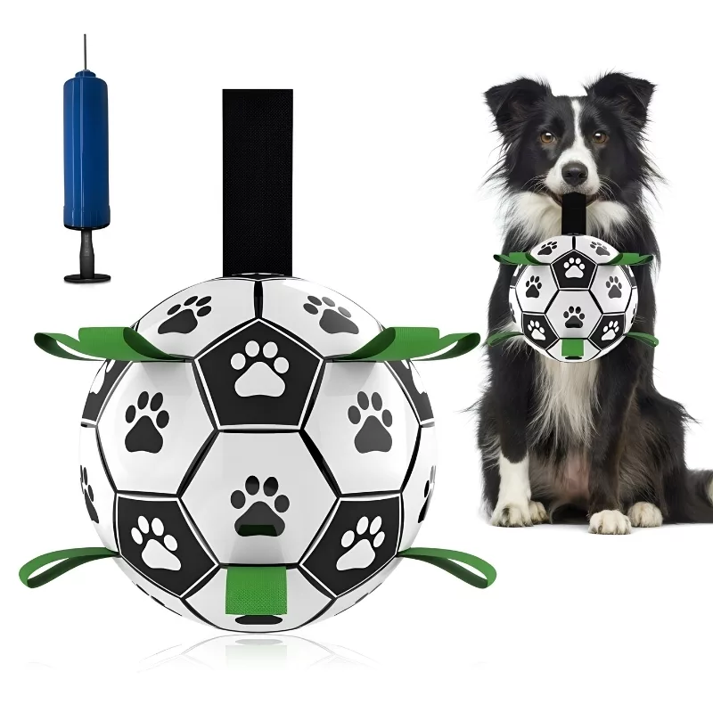 dog football toy, dog soccer ball