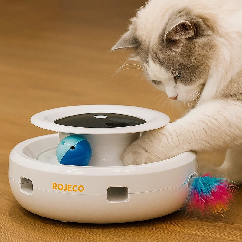 cat toy, interactive cat toy, moving cat toy, automatic cat toy, automated cat toy, cat exercise toys