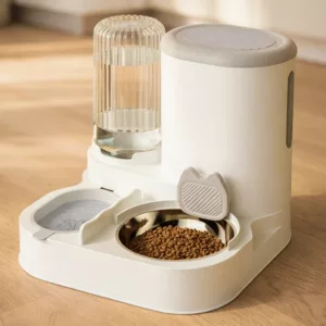 cat bowl automatic feeder, pet water dispenser, cat water dispenser